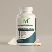 Collagène Peptide OEM 90 Capsules 200g Complément Alimentaire - Croissance Musculaire, Santé Intestinale et Soutien Articulaire
