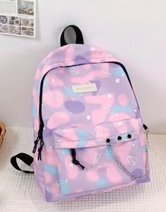 Su misura di grande capacità in Nylon zaino scuola design design design design chiusura a cerniera con cerniera impermeabile per gli studenti giovani - Product Image 6
