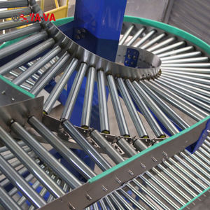 Yüksek Kalite Düşük Fiyat YA-VA 2 Katmanlı Ayarlanabilir Hızlı Anti-Statik Yerçekimi Silindirli <span class=keywords><strong>Spiral</strong></span> Konveyör Karton Taşıma İçin Promosyon - Product Image 3