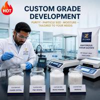 Acetato de Sodio Anhidro en Polvo Cristalino Blanco 99.5% Grado Alimenticio E262