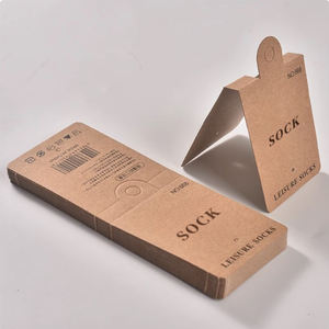 Alta Qualidade Luxo <span class=keywords><strong>Custom</strong></span> <span class=keywords><strong>Socks</strong></span> Wrap <span class=keywords><strong>Label</strong></span> Header Card Atacado Meias De Papel Dobrado Papelão Impresso Pendurar Tags Embalagem Sock - Product Image 5