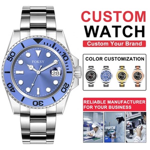 Vente en gros de montres design à mouvement japonais étanches avec logo personnalisé montres à quartz de luxe tendance pour hommes pour hommes - Product Image 1
