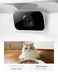 Xiaomi Smart Pet Feeder 2 Visual Edition 5MP <b>Camera</b> AI Pet Detection 5L Capacity Dual Power Backup Ceramic Bowl WiFi App Control - Product Image 4