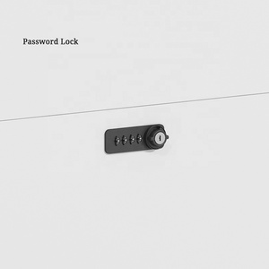 Hiện đại Modular Trắng Nội thất văn phòng 2 cửa 4 cửa 6 cửa Tủ hồ sơ lưu trữ tủ với sự kết hợp khóa - Product Image 5