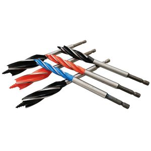Brocas para taladro de madera, vástago hexagonal, 4 ranuras, para perforación de carpintería - Product Image 5