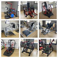 Machine de gymnastique nouvelle conception plaque chargée force machine pec dec