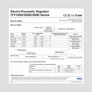 SMC Pneumatics-Regulador electroneumático, equipo eléctrico, 2 - Product Image 1