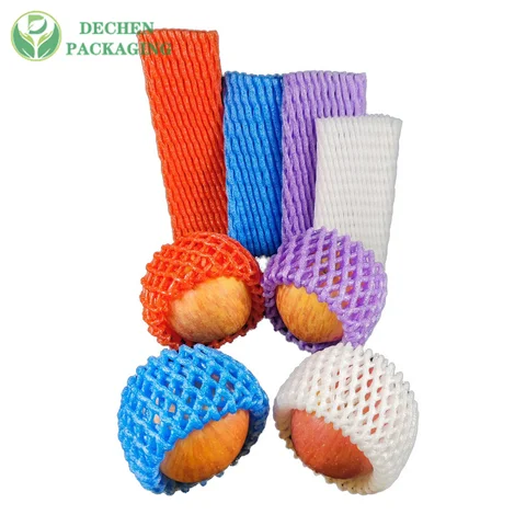 Fruit Mesh Net Sock Sleeve Packaging For Hot Sale