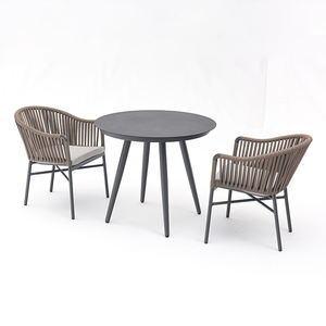 Hiện Đại Đồ nội thất ngoài trời đặt khách sạn Patio ban công cafe sân thượng nhà hàng dây bàn ăn thiết lập - Product Image 4