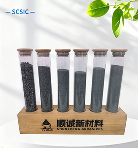 Carburo de Silicio (SiC) Verde Estándar <span class=keywords><strong>FEPA</strong></span> de la Marca SHUNCHENG, Directo de Fábrica, Polvo de SiC F230-F2000, Contenido de SiC Personalizable, Refractario - Product Image 2