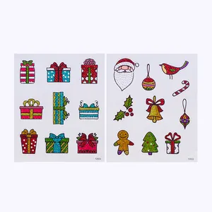 5D Pintura Diamante DIY Natal Dos Desenhos Animados Diamante Bordado Mosaico Adesivos Kits para Crianças