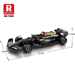 Reobrix 11040 Technologie F1 Super Racing Car, 3473 Piezas, Desafío de Construcción Definitivo con Enlace de Doble Eje y Mecánica Realista - Product Image 2