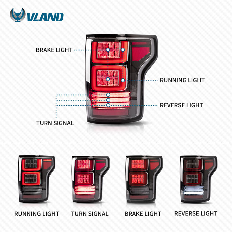 2018 ford f 150 tail light