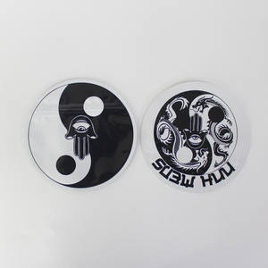 Emballage en aluminium personnalisé, de qualité alimentaire, avec fermeture éclair, en forme ronde, pour bonbons, chocolat, fruits, noix - Product Image 3