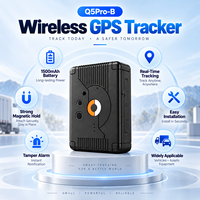 Traceur GPS 4G Q3Pro 1500mAh pour Véhicules, Localisateur d'Actifs Sans Fil à Aimant Puissant, Suivi en Temps Réel, Alerte Anti-Manipulation, Longue Autonomie de la Batterie