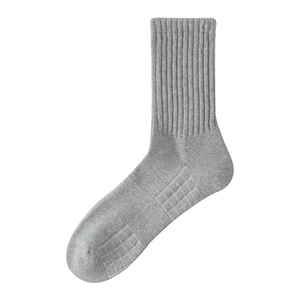 Wholesale Big Size Custom Men's Sport Cotton Crew Cushion <b>Socks</b> White Grey <b>Black</b> Knitted Athletic Terry Cartoon Autumn for Men H - Product Image 5