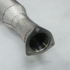 ท่อดาวน์ไปป์สำหรับ Audi RS6/RS7 C8 4.0T  พร้อมแผ่นกันความร้อนประสิทธิภาพสูง ท่อดาวน์ไปป์แบบ 300 เซลล์ - Product Image 5