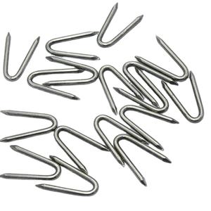 Aangepaste Maat U-Type Nagels Prikkeldraad Hek Nietjes Glad Schacht Staal Materiaal - Product Image 5