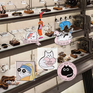 Декоративные металлические броши в форме мяча для гольфа - Product Image 5