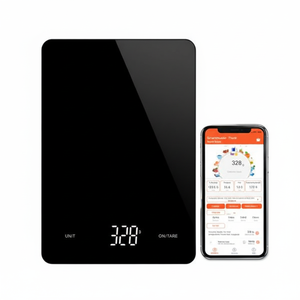 Báscula Digital de Cocina Virtu, Capacidad de 320g, Control por Aplicación, Pantalla LCD Retroiluminada, Funciona con Batería, Herramienta para Hornear y Cocinar en el Hogar - Product Image 1