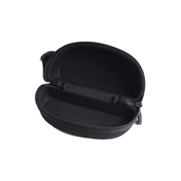 Boîte d'emballage de lunettes de sport avec logo personnalisé de haute qualité, étui eva avec fermeture éclair, emballage personnalisé pour lunettes de sport
