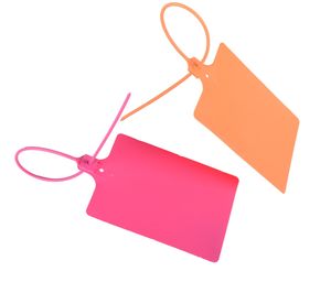 प्लास्टिक सील सुरक्षा समायोज्य टैम्पर सबूत सुरक्षा पैडलॉक लोगो प्रिंट - Product Image 1