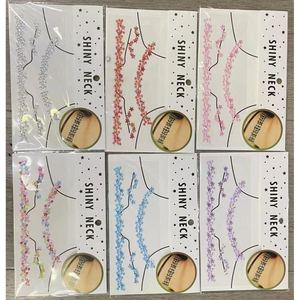 Pacchetto all'ingrosso di stelle modello collo lucido adesivi Glitter PVC adesivi decorativi per animali domestici per la progettazione di gioielli - Product Image 1