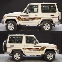 Autocollants pour Toyota Land Cruiser 4X4 Pickup 2021, autocollants graphiques pour voiture