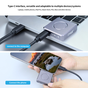 กล่องใส่ SSD M.2 2230 ITGZ ขายดี ความเร็วสูง 10Gbps NVMe USB C 3.1 กล่องฮาร์ดดิสก์ภายนอกอะลูมิเนียม รับทำโลโก้ OEM ความเร็วสูง - Product Image 2