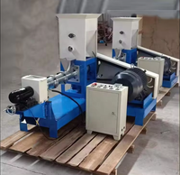 Nouveau 500 kg/H ligne complète flottant poisson et animaux de compagnie traiter les granulés humides machine d'extrudeuse de nourriture production d'aliments pour chiens au Nigeria
