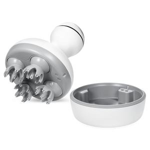 Masajeador de cabeza eléctrico con cuatro cabezales de silicona, nivel IPX de <span class=keywords><strong>7</strong></span> funciones a prueba de agua - Product Image 5