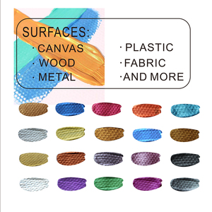 <span class=keywords><strong>Peinture</strong></span> acrylique métallisée dorée à paillettes <span class=keywords><strong>couleur</strong></span> personnalisée Prix promotionnel pour la <span class=keywords><strong>peinture</strong></span> d'art sur verre toile papier - Product Image 6