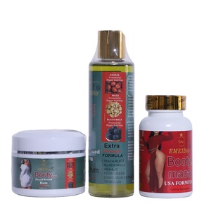 Vente en <span class=keywords><strong>gros</strong></span> de poudre d'huile crème en capsule gommeuse à la Maca Booty Curve Ensemble d'élargissement des fesses Ensembles d'amélioration des grosses hanches et des fesses - Product Image 5
