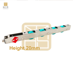 Cửa ròng rọc nhà sản xuất 15*20 Bánh Xe Cửa trượt <span class=keywords><strong>Nylon</strong></span> con lăn cho Patio thép không gỉ trượt bánh xe cửa - Product Image 4