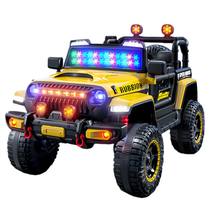 سيارة أطفال كهربائية رباعية الدفع الأكثر مبيعًا، سيارة لعبة بالتحكم عن بعد للأولاد والبنات من عمر 2-6 سنوات، عربة أطفال - Product Image 3