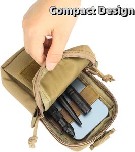 Bolsa Táctica de Tela Oxford al por Mayor, Bolsa de Emergencia para Exteriores, Bolsa para Teléfono, Accesorios Deportivos para Escalada y Running, Herramientas - Product Image 3