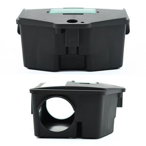 Caja de Cebo para Roedores de Plástico con Cerradura de Seguridad y Ventana Visible, Reutilizable y Duradera, Trampa para Ratones y Ratas, para Interiores y Exteriores, Hogar y Comercios - Product Image 3