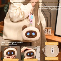 Peluche Chat Intelligent IA Transfrontalier, Rembourrage Coton PP, Unisexe, 14 ans et plus, Cadeau d'Anniversaire Réconfortant, 66 Pays, Fabriqué en Chine