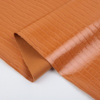 Nouveau cuir PU imperméable et résistant à l'usure de 1,1 mm, imitation crocodile avec cristaux, pour sacs, référence J7196