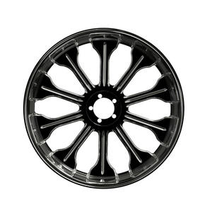 Roue avant 18x3,5 pouces pour moto Harley avec moyeu à disque unique, pneus larges de 120-150 mm, sans ABS, compatible 08-19 - Product Image 1