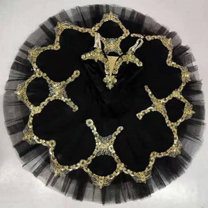 Traje <span class=keywords><strong>de</strong></span> Ballet <span class=keywords><strong>de</strong></span> Cisne <span class=keywords><strong>para</strong></span> <span class=keywords><strong>Niñas</strong></span>, Disfraz Profesional <span class=keywords><strong>para</strong></span> Representación <span class=keywords><strong>de</strong></span> Ballet del Lago <span class=keywords><strong>de</strong></span> los Cisnes, Falda <span class=keywords><strong>de</strong></span> Tul con Pétalos <span class=keywords><strong>de</strong></span> Hilo <span class=keywords><strong>de</strong></span> Poliéster - Product Image 5