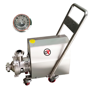 Bomba Centrífuga Sanitaria de Acero Inoxidable de Alto Caudal y Alta Presión con Cubierta Protectora para Agua y Bebidas - Product Image 4