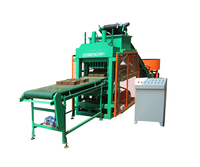 Machines automatiques de fabrication de blocs de terre compressée SHM4-10, blocs d'argile à emboîtement