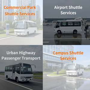 Minibús de Lujo de 11-20 Asientos, Autobús con Combustible Diésel, Transmisión Manual, Volante a la Izquierda para Ciudades - Product Image 4