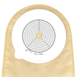 Sac de colostomie du fabricant OEM en Chine ISO13485 fournitures de consommables hospitaliers de qualité médicale sacs de colostomie jetables avec clip - Product Image 4