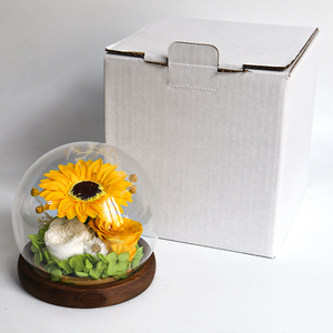 Diente de León Preservado, Flor <span class=keywords><strong>Eterna</strong></span>, Regalo Hecho a Mano, Adornos Creativos, Cumpleaños, Romántico, Novia, Bola de Cristal, China, Inmortal - Product Image 4