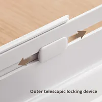 Boîte de rangement en plastique ABS LANZYLO ODM pour tiroir, organisateur multifonctionnel pour la cuisine, les couverts et les baguettes