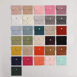 Microfiber Pouch Insert Set for Jewelry Boxes Box Bag with <b>Drawer</b> for Bracelet Necklace Earring Jewelry Plus Packaging - Product Image 5