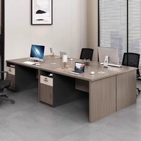 Escritorio Ejecutivo Moderno de Madera para Computadora, Muebles de Oficina con Cajones, Diseño Ecológico y Duradero para Oficina en Casa y Uso Escolar