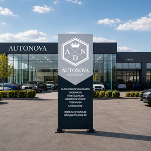 Pylône d'orientation lumineux en aluminium personnalisé avec logo unique pour centre commercial – Fabricant OEM - Product Image 3